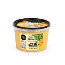Organic Shop Skin Beauty Δυναμωτικό Scrub σώματος, Ανανάς & Καστανή Ζάχαρη, 250ml