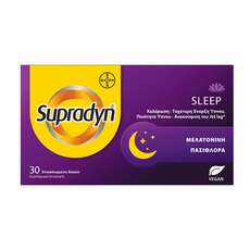 Supradyn Sleep Melatonin Plus Passiflora 30tabs