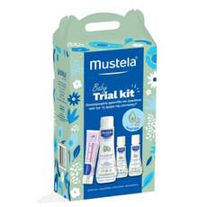 Mustela PROMO Gentle Cleansing Gel 200ml & Hydra Bebe Body Lotion 50ml & No Rinse Cleansing Water 50ml & Κρέμα για την Αλλαγή Πάνας 50ml