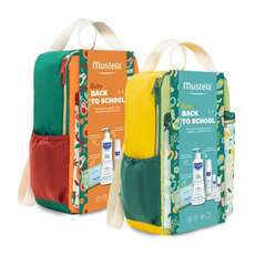 Mustela Baby Back to School Τσάντα Πλάτης με Υγρά Μαντηλάκια Καθαρισμού, 60τμχ & Απαλό Τζέλ Καθαρισμού, 500ml & Arnica Gel & Calendula-Τζελ Άρνικας, 100ml & No-Rinse Cleansing Water, 50ml & Hydra Bebe Body Lotion Γαλάκτωμα Σώματος, 50ml