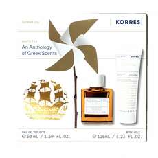 Korres Promo White Tea For Her An Anthology of Greek Scents Eau de Toilette 50ml & Body Milk 125ml