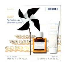 Korres Σετ Cashmere Kumquat Γυναικείο Άρωμα Eau de Toilette Άρωμα 50ml & Αφρόλουτρο 250ml