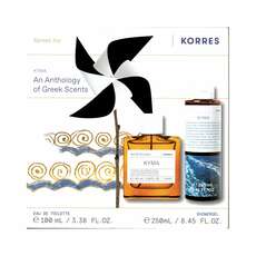 Korres PROMO Kyma Eau De Toilette Ανδρικό Άρωμα 100ml & Αφρόλουτρο Kyma 250ml