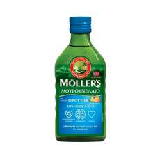 Moller’s Μουρουνέλαιο Cod Liver Oil Tutti Frutti 250ml