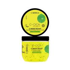 Natura Siberica C+Cica C-Berrica C-Nergy Boost Skin Brightening Body Scrub για Λάμψη & Ομοιόμορφο Τόνο, 200ml