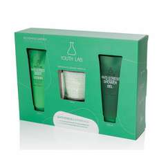 Youth Lab. Blooming Garden Body & Candle Set Blooming Garden Anti-Stress Shower Gel 200ml, Blooming Garden Anti-Stress Body Lotion 200ml & Κερί Blooming Garden 1tem