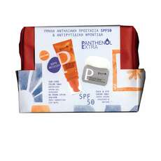 Medisei Panthenol Extra Summer Glow Routine Αντηλιακή Κρέμα-Gel Προσώπου με Χρώμα SPF50 50ml & 24ωρη Κρέμα Προσώπου & Ματιών 50ml