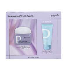 Medisei Panthenol Extra Advanced Anti-Wrinkle Face Kit Panthenol Extra Face & Eye Cream 24ωρη Αντιρυτιδική Κρέμα Προσώπου - ματιών 50ml + Panthenol Extra Face Cleansing Gel Αφρώδες gel καθαρισμού 50ml
