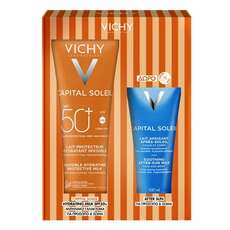 Vichy Promo Capital Soleil Invisible Protective Milk SPF50+ 300ml & Δώρο Soothing After-Sun Milk 100ml