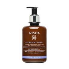 Apivita Cleansing Foam Face-Eyes, Αφρός Καθαρισμού, με Ελιά, Λεβάντα και Πρόπολη 300ml