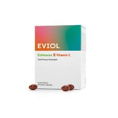 Eviol Echinacea & Vitamin C 30 Μαλακές Κάψουλες