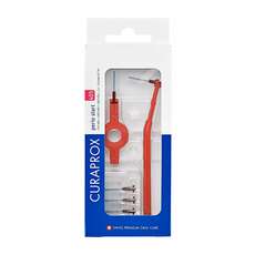 Curaprox Perio Start 405 Μεσοδόντια Βουρτσάκια με 2 Λαβές Κόκκινο, 5τεμ