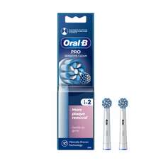 Oral-B Pro Sensitive Clean Ανταλλακτικές Κεφαλές Ηλεκτρικής Οδοντόβουρτσας με Λεπτές Ίνες για Ευαίσθητα Ούλα, 2τεμ