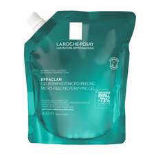 La Roche-Posay Effaclar Μicro-Peeling Purifying Gel Refill Τζελ Καθαρισμού για Eπίμονες Aτέλειες - Ανταλλακτική Συσκευασία, 400ml