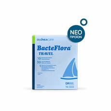 Olonea Bacteflora Travel Συμπλήρωμα Διατροφής 10 Προβιοτικών Στελεχών 14 κάψουλες