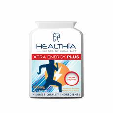 Healthia Xtra Energy Plus 559mg, Συμπλήρωμα Διατροφής για την Αύξηση Μεταβολισμού, 60 caps