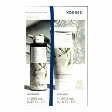 Korres Promo Σετ Περιποίησης για Ενυδάτωση & Καθαρισμό Σώματος Jasmine Shower Gel 250ml & Body Milk 200ml