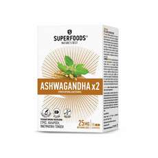 SuperFoods Ashwagandhax2 25mg, 50caps