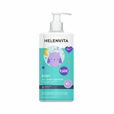 Helenvita Baby All Over Cleanser PROMO -40% Βρεφικό Καθαριστικό Υγρό για Σώμα & Μαλλιά 1Lt