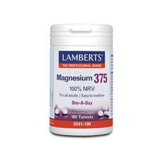 Lamberts Magnesium 375 100% NRV 180 Ταμπλέτες