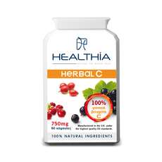 Healthia Herbal C 100% 750mg 60 Κάψουλες