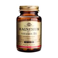 Solgar Magnesium with Vitamin B6 100 Ταμπλέτες