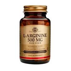 Solgar L-Arginine 500mg 50 Φυτικές Κάψουλες
