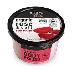 Organic Shop Body Polish Rose and Salt Scrub Σώματος 250ml