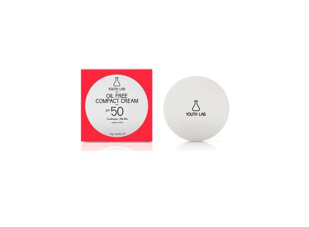 Youth Lab Oil Free Compact Cream Spf 50 Combination_Oily Skin_ medium color 10g