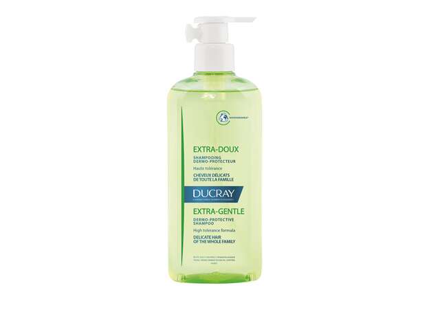 Ducray Extra-Doux Shampooing, Σαμπουάν για Εύθραυστα Μαλλιά, για Όλη την Οικογένεια 400ml