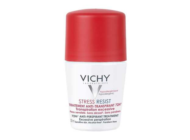 Vichy Deodorant Stress Resist Εντατική Αποσμητική Φροντίδα 72h Roll-On 50ml