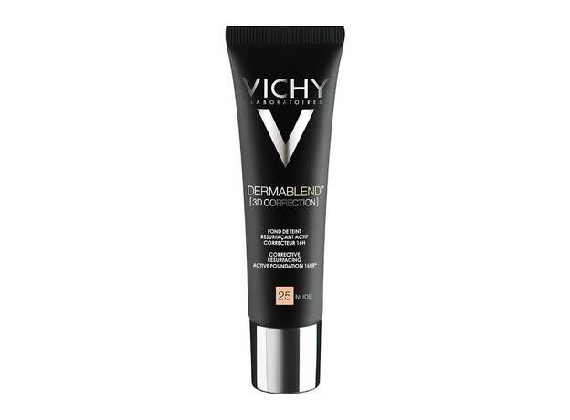 Vichy Dermablend 3D Correction Foundation 16hr SPF19  Nude 25 30ml