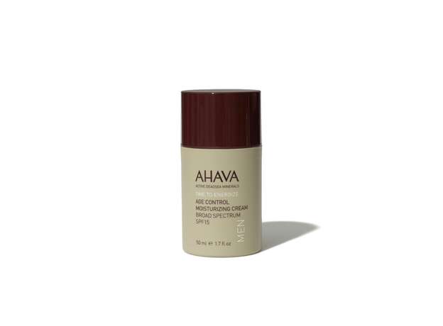 AHAVA Mens Age Control Moisturizing Cream Broad Spectrum SPF15 50ml