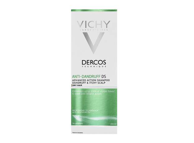 Vichy Dercos Anti-Dandruff Shampoo Αντιπυτιριδική Δράση για Ξηρά Μαλλιά 200ml