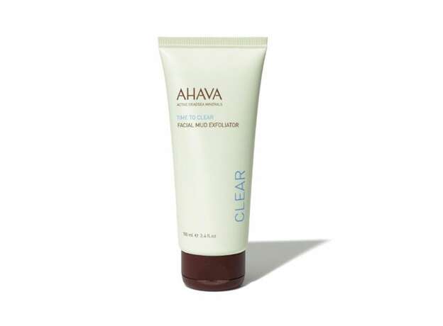 AHAVA Time to Clear Facial Mud Exfoliator 100ml