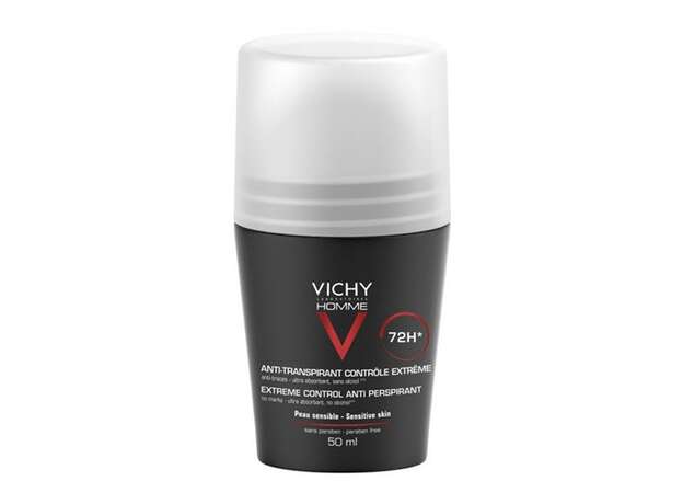 Vichy Homme Deodorant Anti-Transpirant Roll-On 72h 50ml