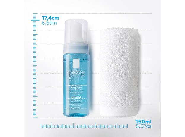 La Roche-Posay Eau Moussante Physiologique Αφρός Καθαρισμού Προσώπου 150ml