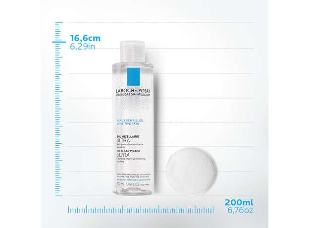 La Roche-Posay Solution Micellaire Απαλό Νερό Ντεμακιγιάζ 200ml