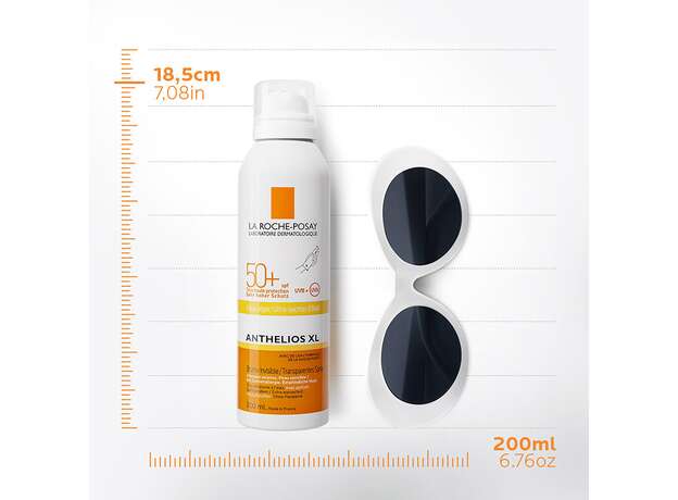 La Roche-Posay Anthelios XL Invisible Mist Ultra-Light Αντηλιακό Προσώπου & Σώματος SPF50+ 200ml