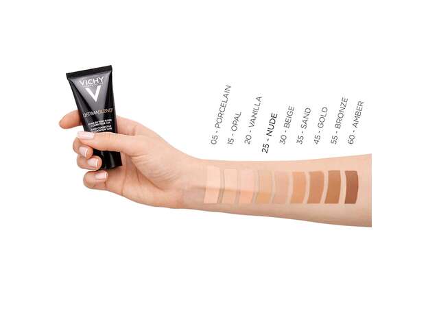 Vichy Dermablend Fluide SPF28 25 Nude 30ml