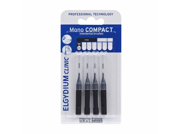 Pierre Fabre Oral Care Elgydium Mono Compact Black 0.35mm 4τεμ