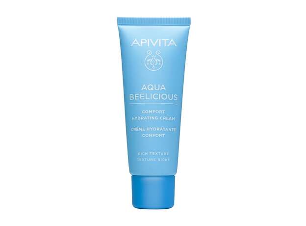Apivita Aqua Beelicious Απαλή Κρέμα Ενυδάτωσης με Λουλούδια & Μέλι Πλούσιας Υφής 40ml