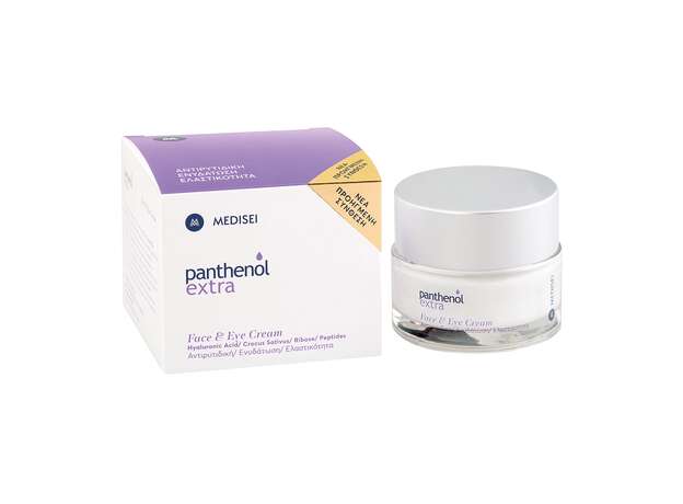 Medisei Panthenol Extra Face & Eye 24ωρη Αντιρυτιδική Κρέμα Προσώπου & Ματιών 50ml
