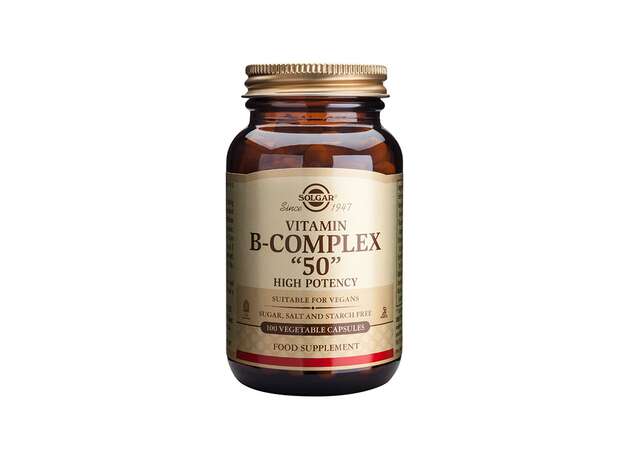 Solgar Vitamin B-Complex 50, 100vegetable caps