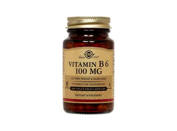 Solgar Vitamin B6 100mg 100vcap