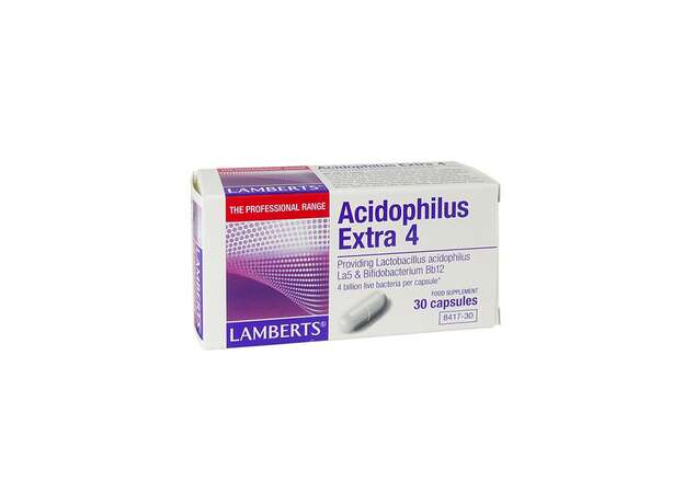 Lamberts Acidophilus Extra 4 Προβιοτικό Σκεύασμα 60 Κάψουλες