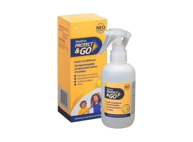Hedrin Protect & Go Conditioner Spray με Αντιφθειρική Δράση 200ml