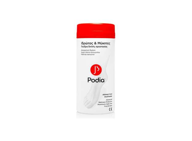Podia Athlete’s Foot Deopowder Powder, Πούδρα Ποδιών 100g