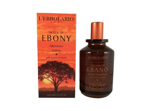 L'Erbolario Notes of Ebony Aftershave Lotion 100ml