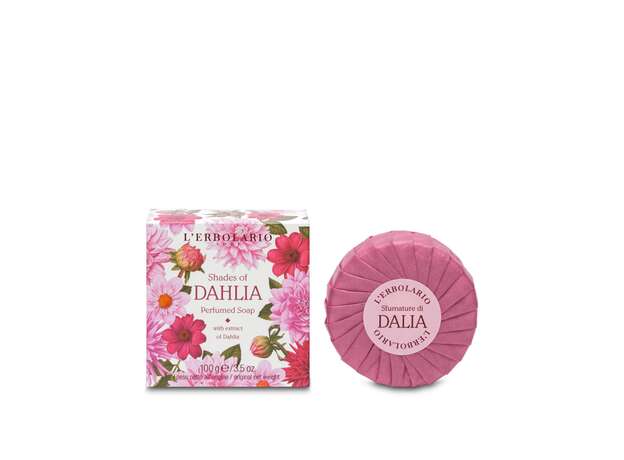 L'Erbolario Shades of Dahlia Perfumed Soap Αρωματικό Σαπούνι 100g